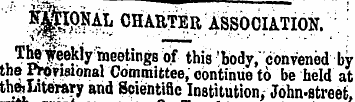 " Jlpftl' CHARTER ASSOCIATION. : Thetfee...