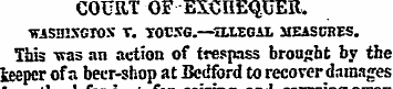 COURT OF EXCHEQUER. WASniXGTOX V. TOUSG....
