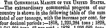 The Commercial Marine of the United Stat...