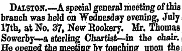 Daistok.—A special general meeting of th...