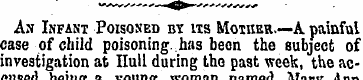 An Infant PoisoNnn nt its Mother.—-A pai...