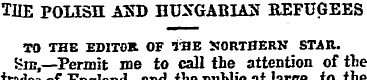 THE POLISH A5D HUXGABIAX REFUGEES TO THE...