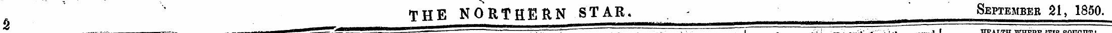 THE NORTHERN STAR. September 21, 1850. O...