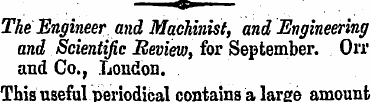 The Engineer and Machinist, and Engineer...