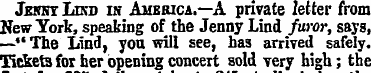 Jenn y Ltnd in America. —A private lette...