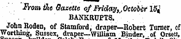 From the Gazette of Friday, .October 15,...