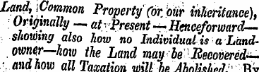 Land, .Common Property (orZour inheritan...