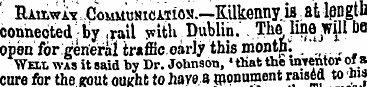 RAitwiv CoiiucNiciTios.—Kilkenny.is: at ...