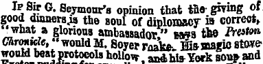 If Sir G. Seymour's opinion that the giv...