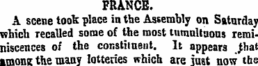 FRANCE. A scene took place in the Assemb...