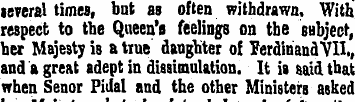 several times, bnt as often withdrawn. W...