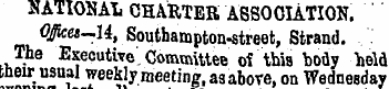 NATIONAL CHARTER ASSOCIATION. Offices-.l...