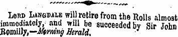 Lenn Lahgdaie wil retire from the Rolls ...