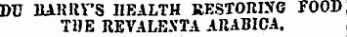 BU BARRY'S HEALTH RESTORING FOOD THE REVALEXTA ARABIC A.