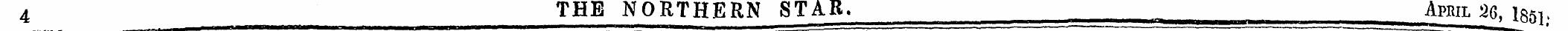 a THE NORTHERN STAR. April 26, l*n .