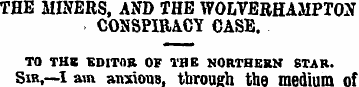 THE MINERS, AND THE WOLVERHAMPTON CONSPI...