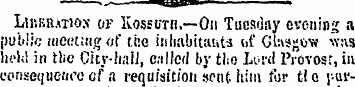 Lir.KiUTiox or Ivosstmi.—On Tuesday even...