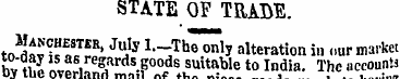 STATE OF TRADE. to^mKE* ^ ^^-J alteratio...