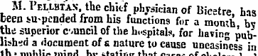 M.I'FXLHfAS the chief physician of Bicet...