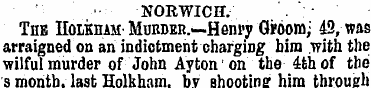 NORWICH. The IIolkhaM'Mdbdkk.—Henry Groo...