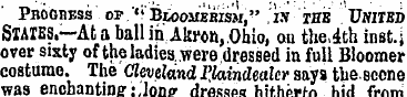 PBOGBBSS OP '« ' BlOOMEKISM ," , ' l» TH...