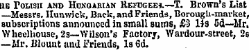 he Tonsil amd Hongabun Refugees.—T. Brow...
