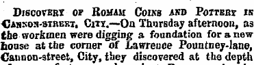 Discovert or Romau Coins akd PoirEar is ...
