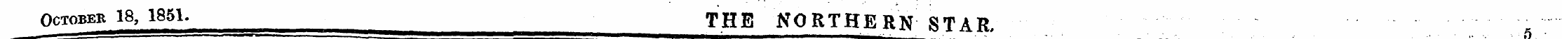 October 18, 1851- THE NORTHERN STAR,