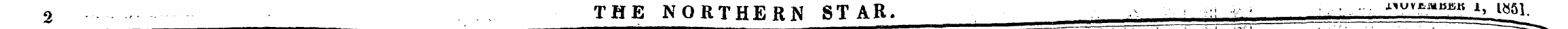 2 . THE NORTHERN STAR. .. s. ¦¦ ^ - ' ¦-...