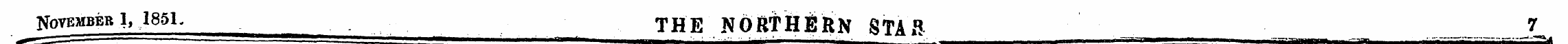 November 1, 1851. ¦- ....;¦ THE NORTHERN...
