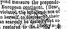ond measure the preponde-European contin...