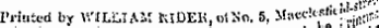 Printed by WILLI AM RlDEK . olNo. 5, !!»&lt;:«" m : ..j,,;;? ? Printed by V.TLLIAM RlDEK . tHNo. 5, Macc-k^!' ;; *; ,.- ,
