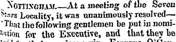 . XOTTIXCHAM.—At a meeting of the Seven ...
