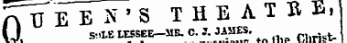 /VlfEE N'S the at he, U *« LESSEE-ME. C. J. JAMES.