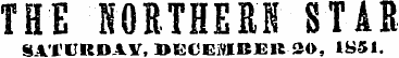 THE NORTHERN STAB SATURDAY, DGCEilBEK 31...