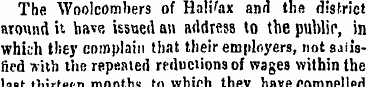 The Woolcomhers of Halifax and the distr...