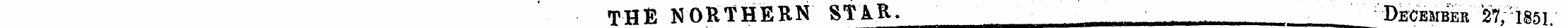 THS NORTHERN STAR. _ • December 27;' 185...