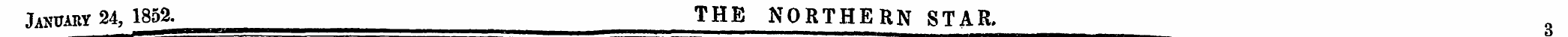 January 24, 1852. THE NORTHERN STAR.