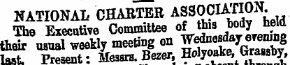 NATIONAL CHARTER ASSOOIMJN. . The Execut...