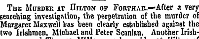 The Mhrdek at Hilton of Forthar.—After a...