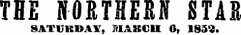 THE NORTHERN STIR SATURDAY, MAKCII 0, 1859.