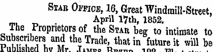 Stab Office, 16, Great Windmill-Street, ...