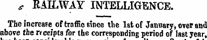 * RAILWAY INTELLIGENCE. The increase Of ...