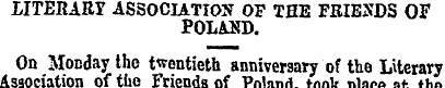 UTERARr ASSOCIATION OF THE FRIENDS OF PO...