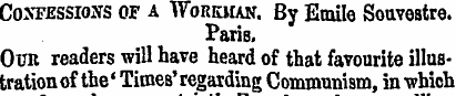 Confessions of a Workman. By Emile Souve...