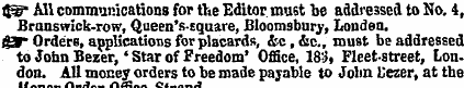 tf&* All communications for the Editor m...