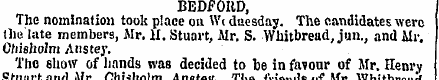 BEDfOItD, The nomination took place on W...