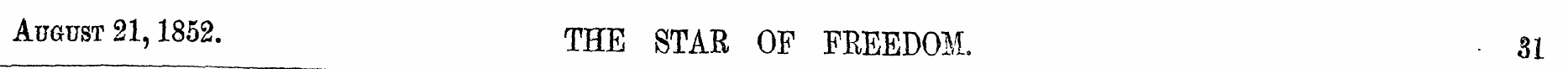 August 21,1852. THE gTAR 0F FrEED0M. - a...