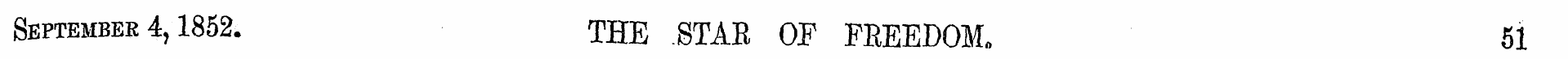 September 4,1852. THE .STAB OF FEEEDOM. ...