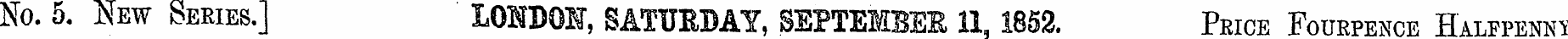 m. 5. New Series.] LOHDOH, SATURDAY, SEP...